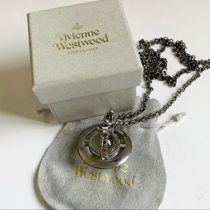 Vivienne Westwood small orb pendant necklace